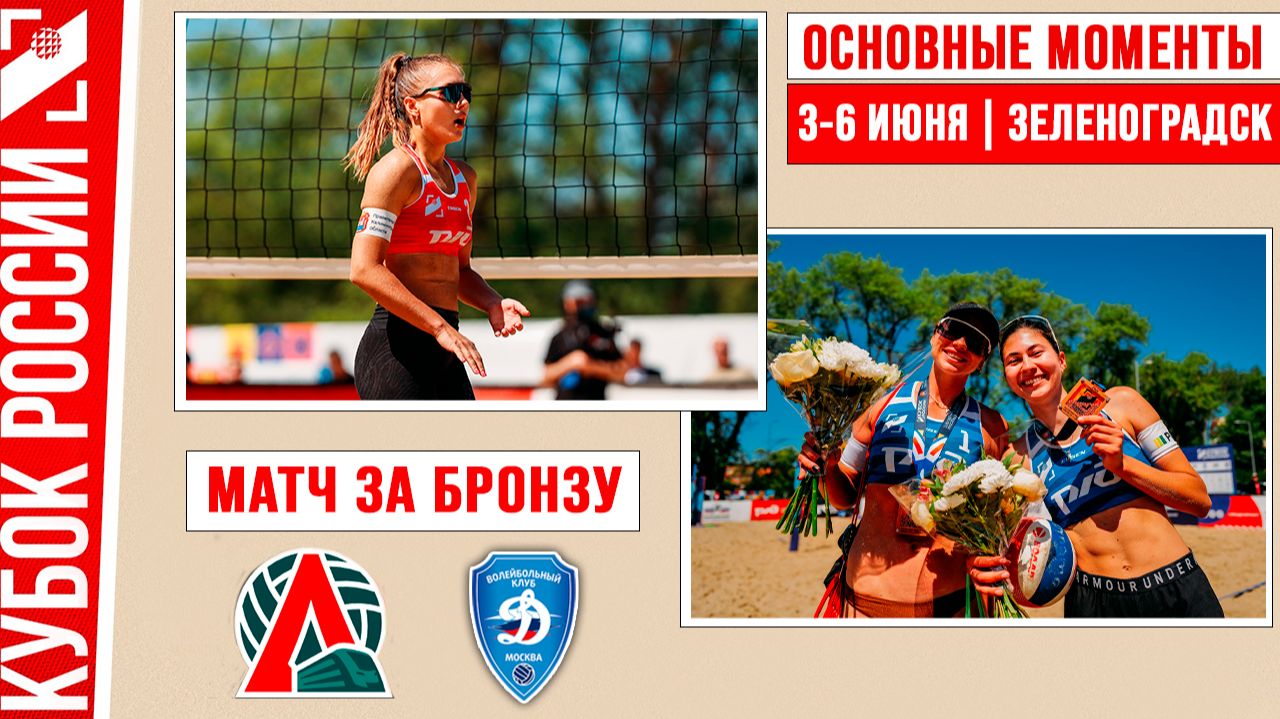 Локомотив-2 - Динамо-1 | Матч за Бронзу | Основные моменты | Зеленоградск 03- 06 июня смотреть онлайн