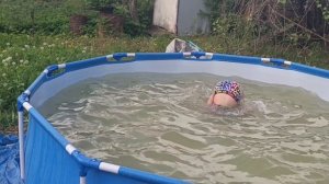 Наш первый заплыв в этом году