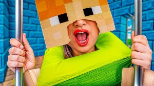 Новый Minecraft в реальной жизни! Как сбежать из тюрьмы!