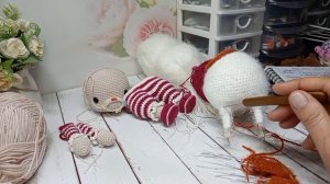 Первая неделя марафона #вязальный_рай2 Знакомство/Процессы и готовые работы