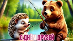 Мой тост за дружбу! С днём друзей! Самая лучшая музыкальная открытка.