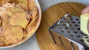 Картошка и Куриное Филе. Простой и быстрый рецепт ужина, всего 10 минут + выпечка! Хоть на Праздник!