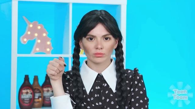 Творческий Челлендж с Блинчиками с Уэнсдей Аддамс # Смешные Моменты ч. 1 смотреть онлайн