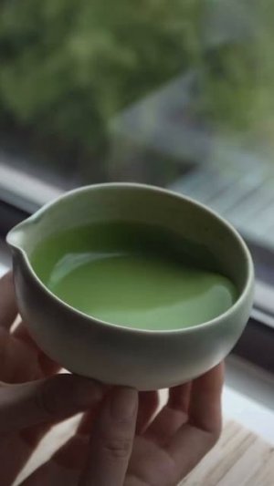 Приготовление чая Матча