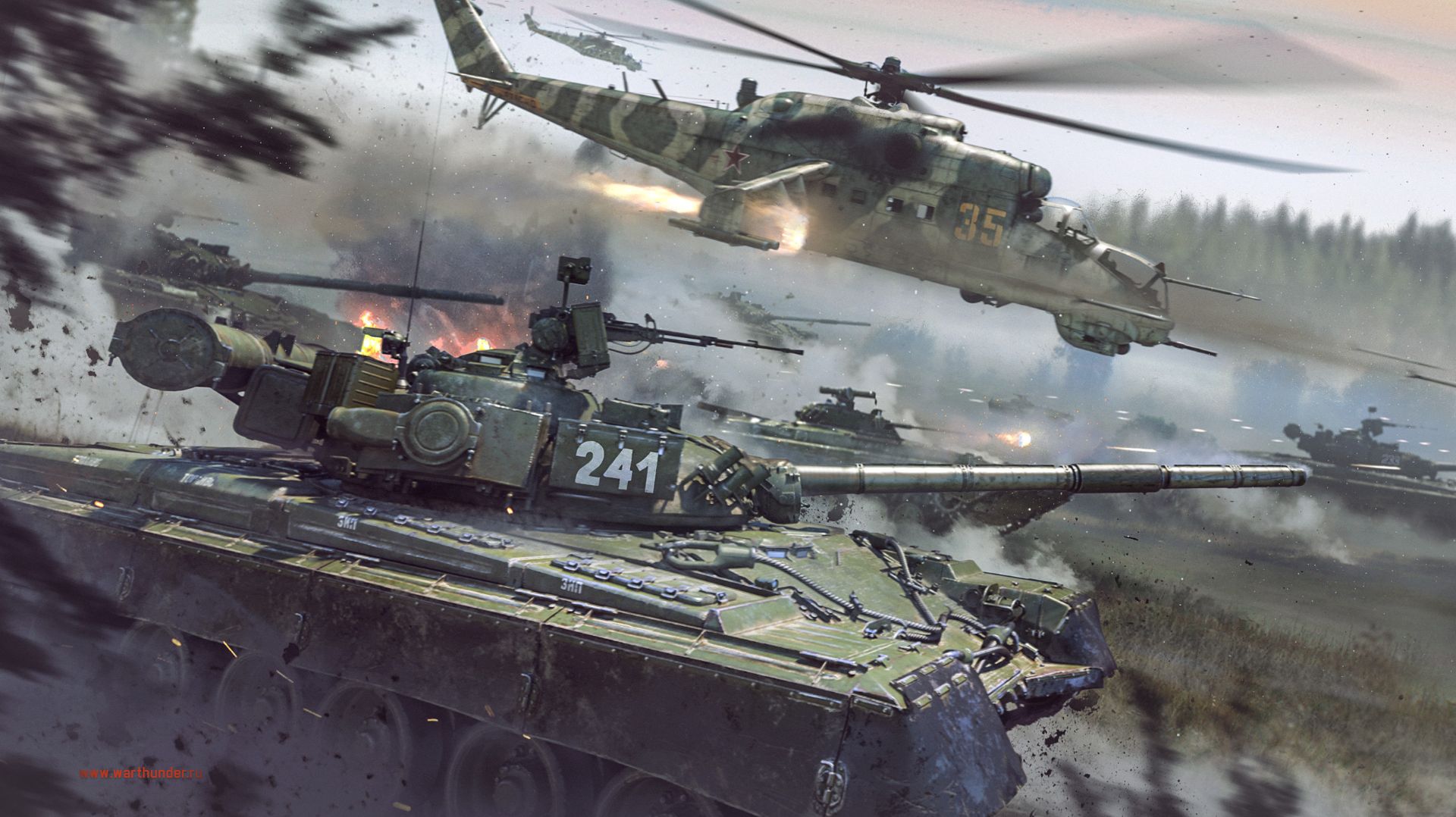 Вечерний War Thunder смотреть онлайн