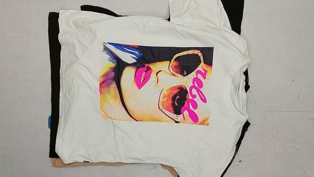 44137 Футболки м/ж, 5пак, T-Shirt Damen + Herren mix, секонд (extra) оптом смотреть онлайн