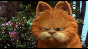 Фрагмент из фильма «Гарфилд» — «Кошки и мыши» (2004) Билл Мюррей