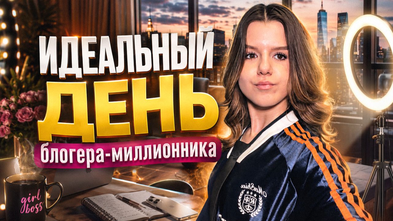 Идеальный день блогера-миллионника✨