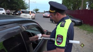 «За рулем только трезвые» - МВД продолжает специальные рейдовые мероприятия. Выпуск 213/08.06.2026г.