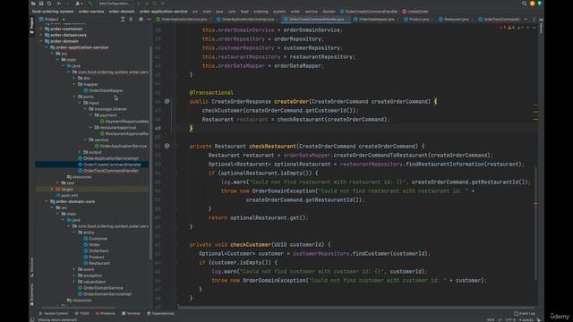 21. Implementing input ports in Order Application Service смотреть онлайн
