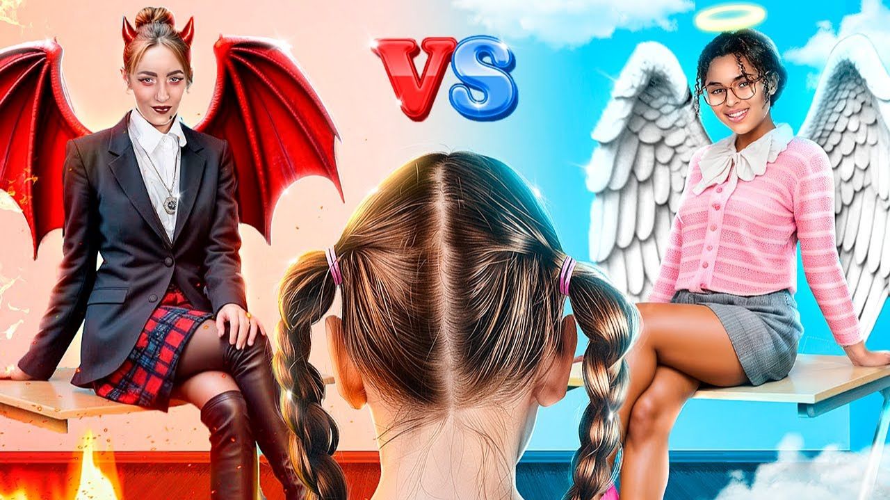 Хороший учитель vs плохой учитель! Мы стали учителями на 24 часа смотреть онлайн