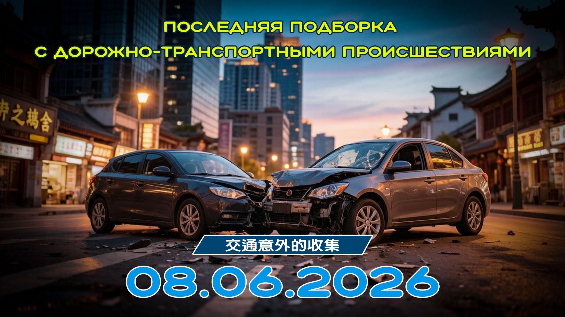 Последняя подборка ДТП 08.06.2026 смотреть онлайн