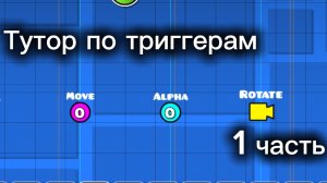 Тутор по ТРИГГЕРАМ в ГД!!
