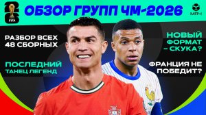 Обзор всех групп ЧМ-2026 | МЯЧ Подкаст