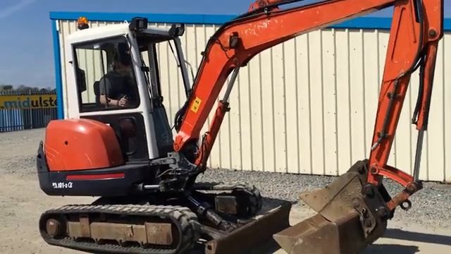 KUBOTA KX101-3 35 TON MINI DIGGER смотреть онлайн