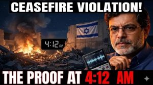 The Ceasefire Violation Israel Committed at 412 AM — Dr Marandi Has Proof