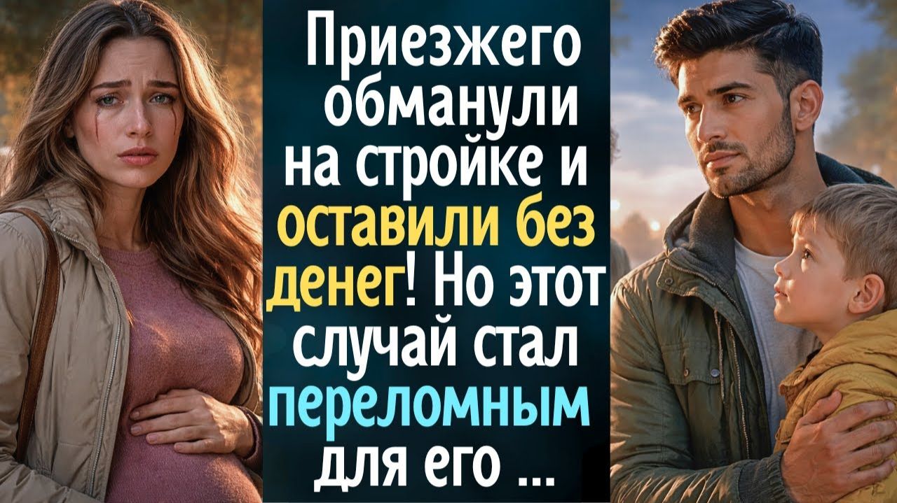 Приезжего обманули на стройке и оставили без денег! Но этот случай стал переломным для его ... смотреть онлайн