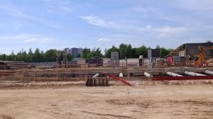 Строительство станции метро Ватутинки Троицкой линии