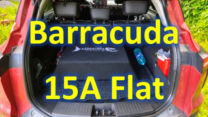 15-тый саб — приговор багажнику… Или нет?! Barracuda 15A Flat смотреть онлайн