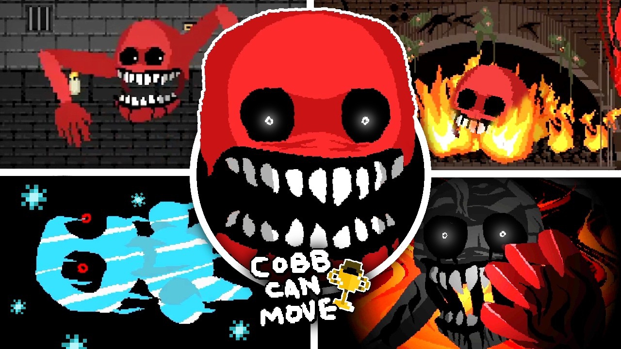 Эволюция Монстра! 😱 COBB CAN MOVE — Все смерти, Полное прохождение и Концовка смотреть онлайн