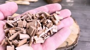 Секрет хорошего копчения начинается со щепы показываю, как сделать её самому!