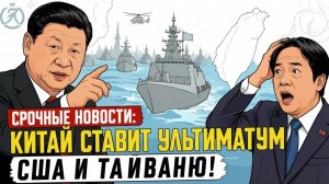 Китайский ультиматум США и Тайваню: реакция Си!