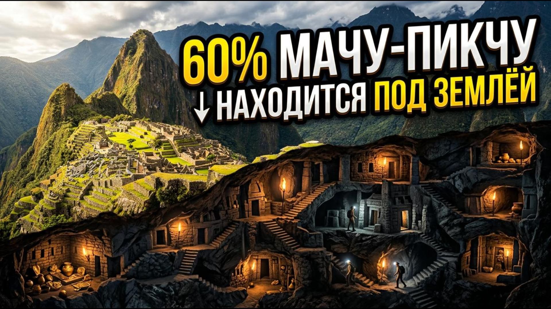 60% Мачу-Пикчу НАХОДИТСЯ ПОД ЗЕМЛЁЙ - Ученые Раскрыли, Почему Все Не Так, Как Мы Думали!