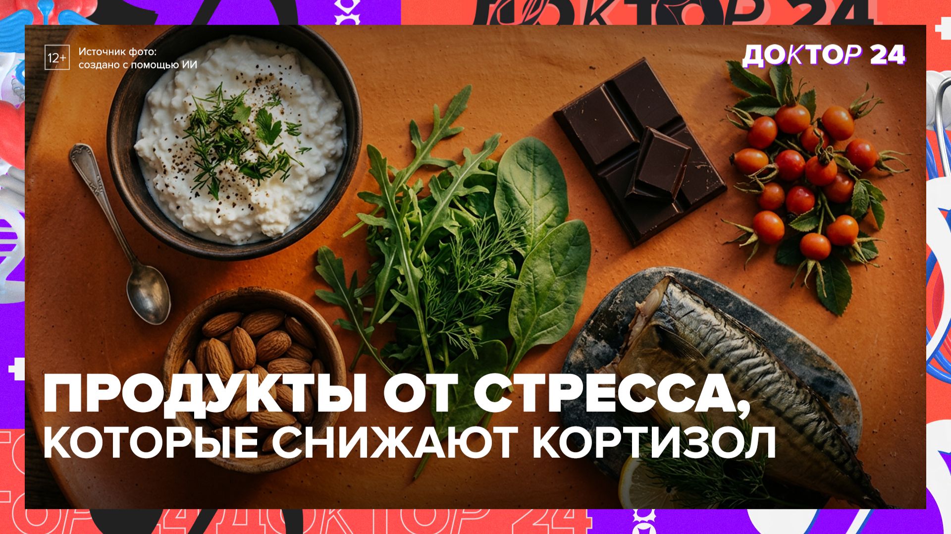 Стресс нельзя заесть сладким: врач об ошибках, из-за которых растёт кортизол | Доктор 24