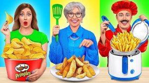 Кулинарный Челлендж# Я против Бабушки # Эпичная Битва с Едой от Multi DO Challenge