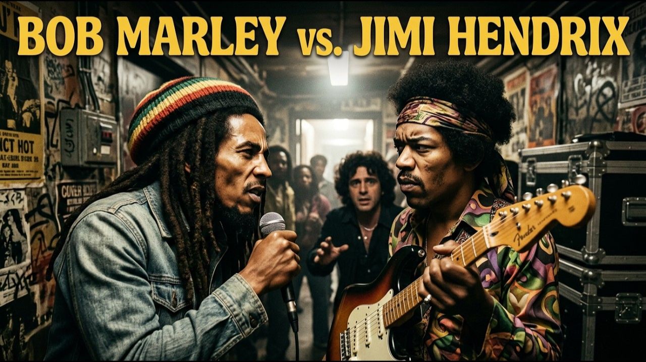 Ultimate Battle _ Jimi Hendrix vs. Bob Marley Inspired Reggae Rock