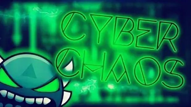 Geometry Dash Сбой в системе Cyber Chaos By Hinds