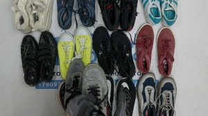 44038 Обувь спорт брендовая, 9пак, scarpe sportive, секонд (extra) оптом