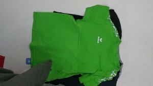 44136 Футболки м/ж, 4пак, T-Shirt Damen + Herren mix, секонд (extra) оптом