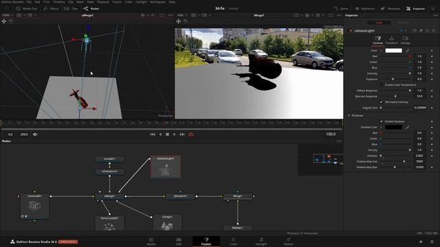 0153_Как_добавить_3D_модель_на_видео_в_Davinci_Resolve_185__USD_рендер_в_Давинчи_и_ловец_теней