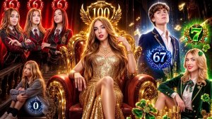 [Тим Тин] - Девушки 1-100 Соревнуются в Старшей Школе! Угадай Цифру Каждой