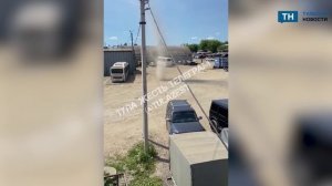 Туляки заметили редкий смерч