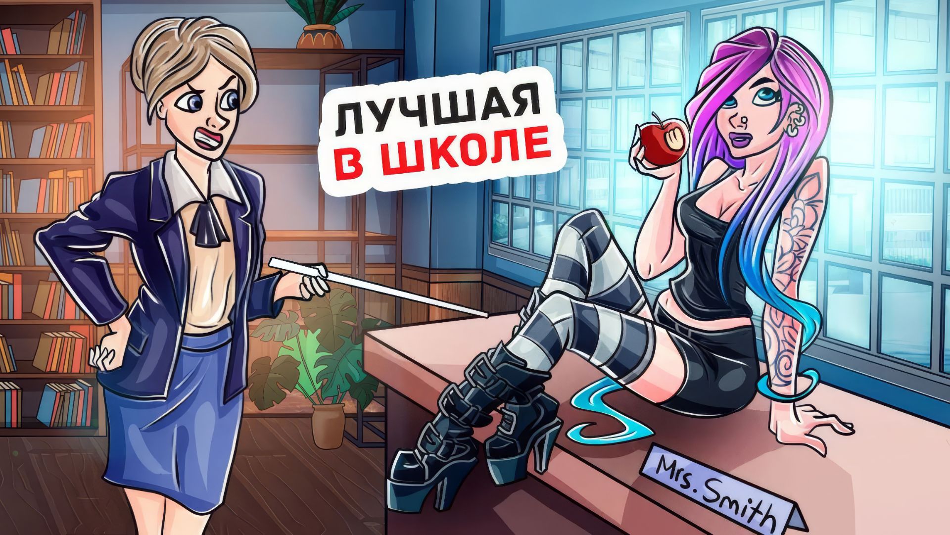 Мой Учитель Завидует Мне, Потому Что Я Красивая и Умная смотреть онлайн
