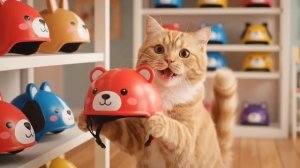 Забавное спасение кошки и щенка – мама-кошка спасает щенка 🐱😂🐕