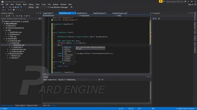 C++ 3D Game Tutorial 3 Swap Chain смотреть онлайн