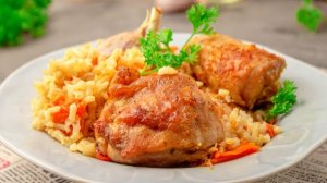 ✨️Пальчики оближешь😋 Курочка с рисом и овощами в духовке 🔥🍽✨️ Вечерняя прогулочка 👫✨️