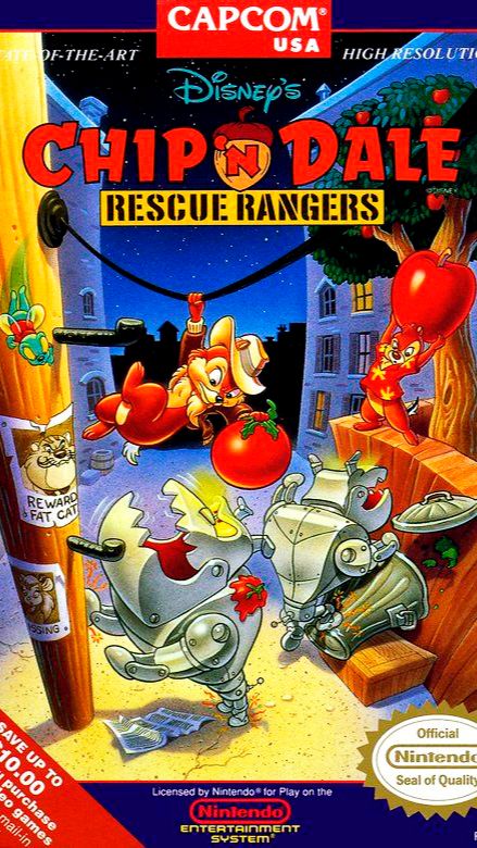Chip `n Dale - Dendy(NES) Игры 90-х