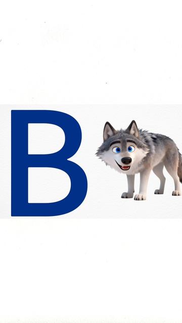 Буква В и Волк! 🐺 Учим буквы играя | RUSNEURO