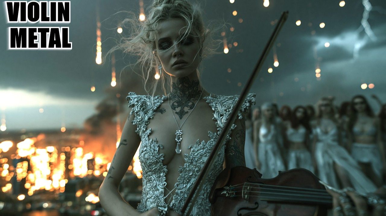 Violin Metal x Cinematic Music World Chose to Burn (Orchestral Disaster Ep 2) смотреть онлайн