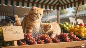 На середине озера котенок подвергся нападению бегемота 🐱🦛 #История спасения мамы-кошки