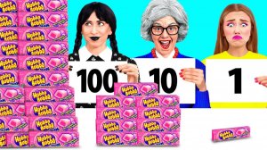 100 Слоев Еды Челлендж # Смешные Ситуации и Неудачи от BaRaDa Gold Challenge