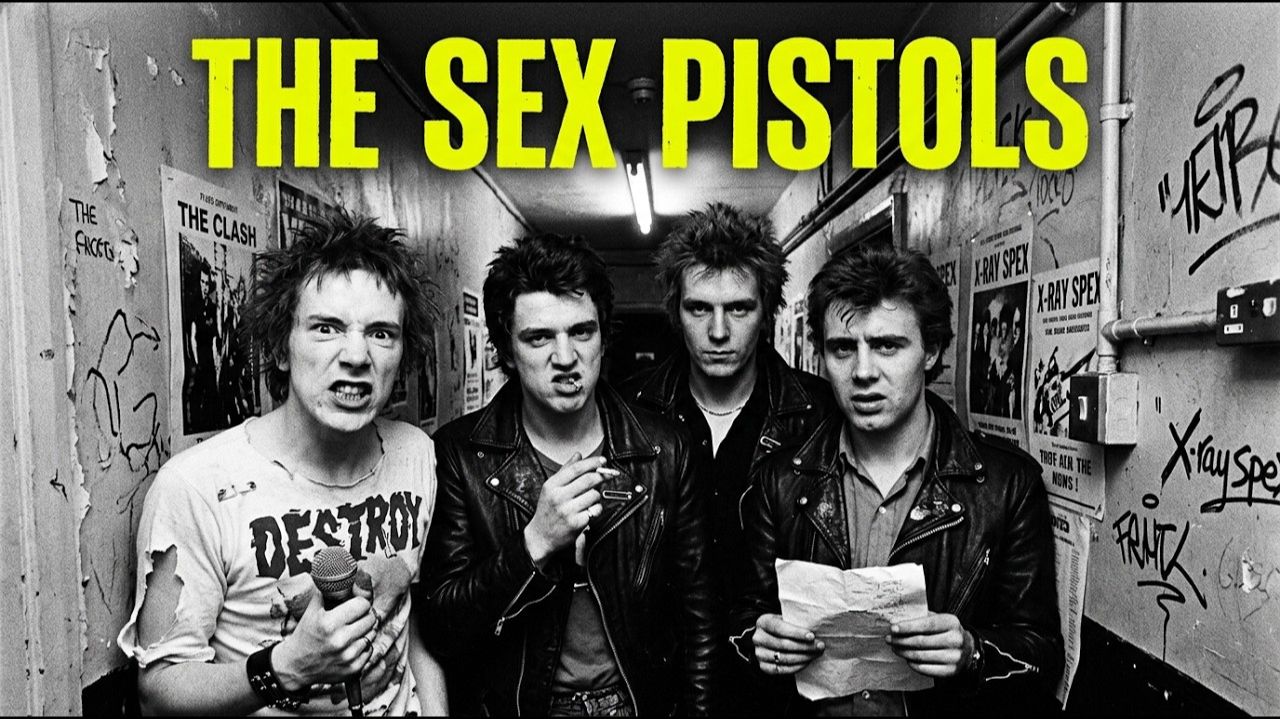 The Sex Pistols Inspired Wild Punk AI Mix
