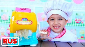Влад и Никита играют в кафе Сборник видео для детей