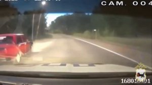 Полицейским пришлось стрелять по колёсам, чтобы остановить синяка на тазу.