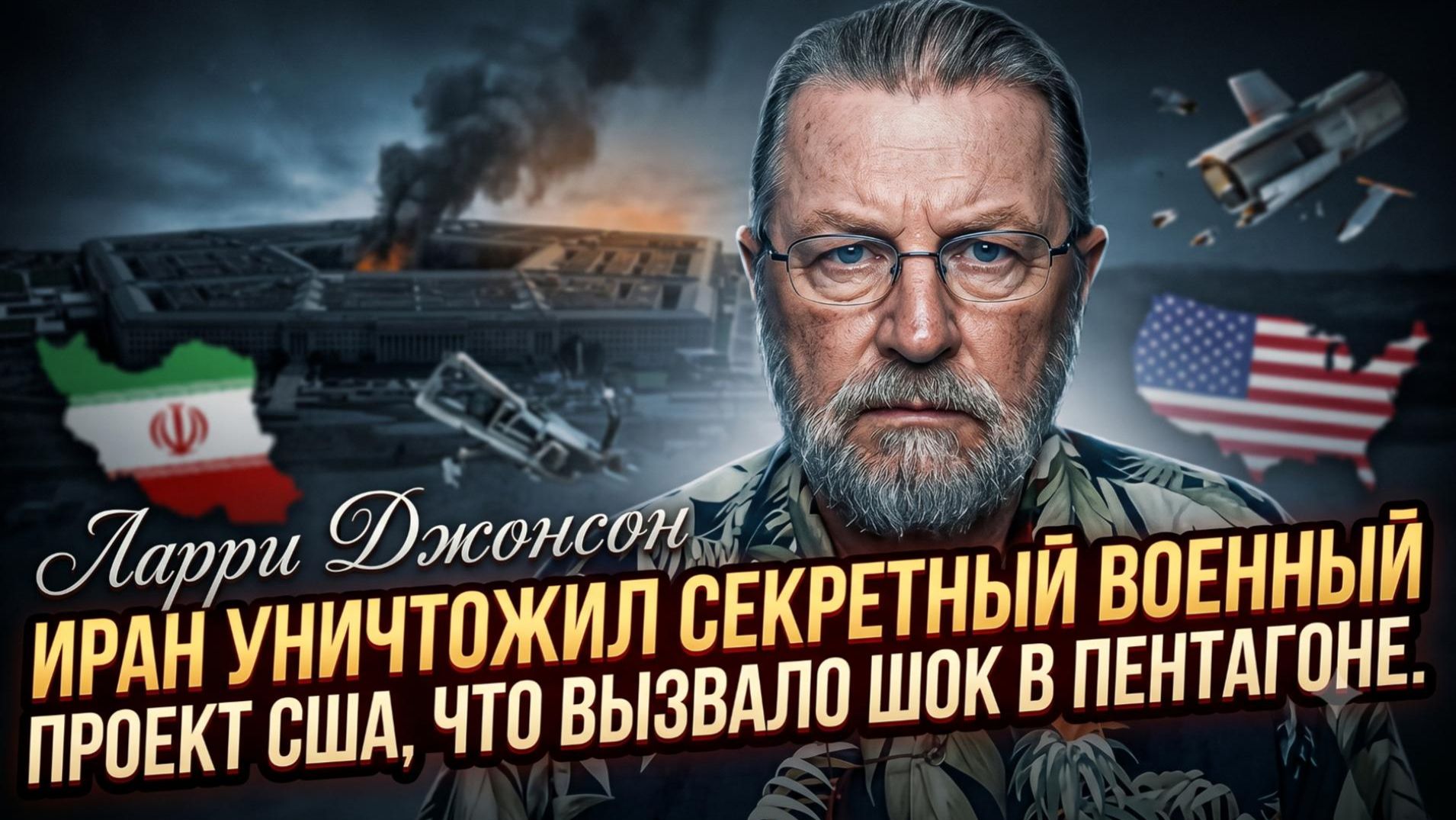 💥Ларри Джонсон | Иран уничтожил секретный проект США - Пентагон в шоке.