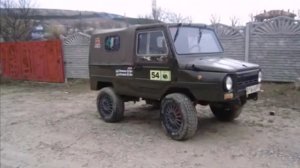 #1161. ЛУАЗ 4Х4 ТЮНИНГ «УКРАИНА» (АВТО БЛОГ 2014)